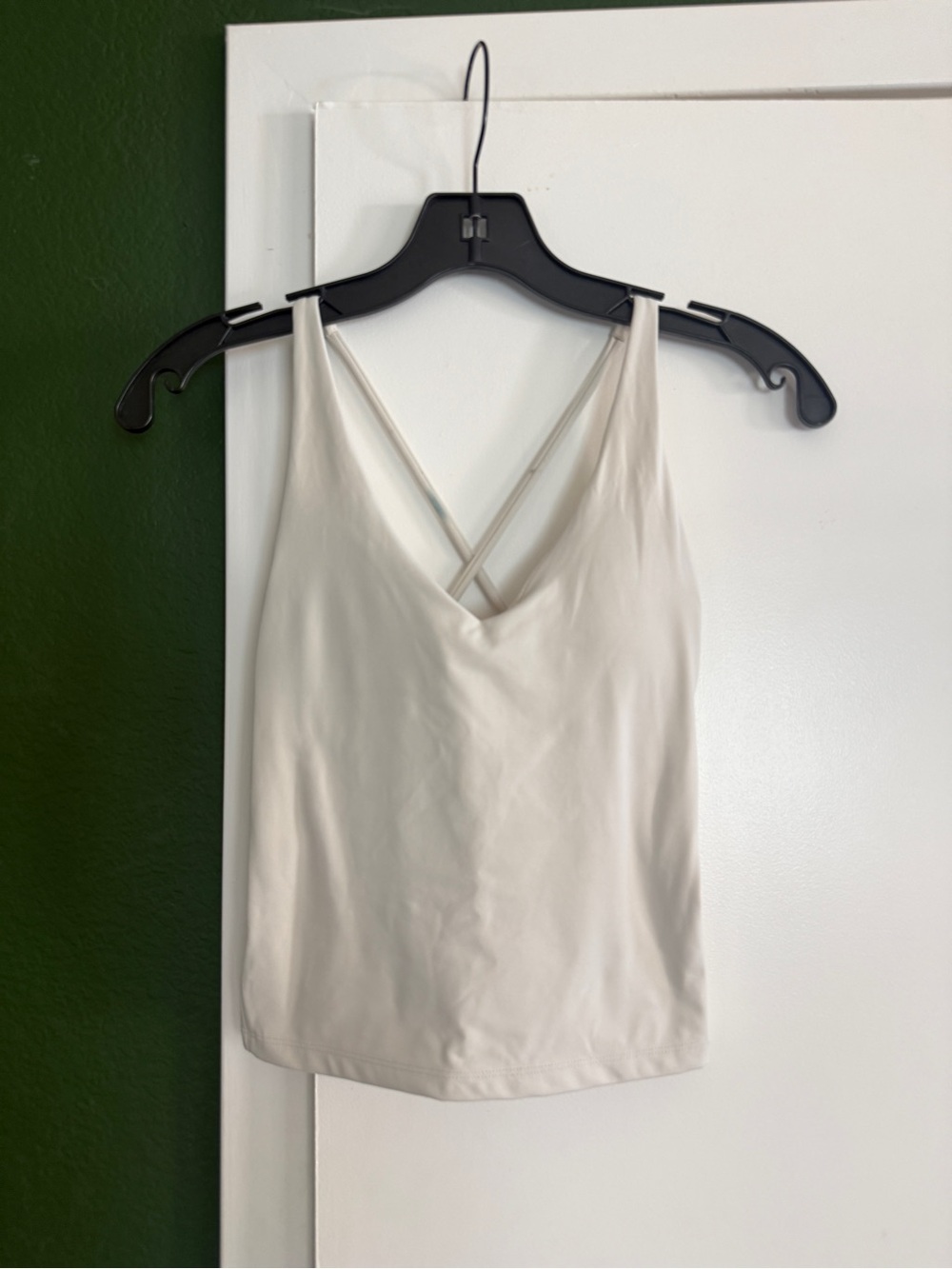 CSB FREEDOM HAVEN TANK Cross-Back V-Neck Tank Top